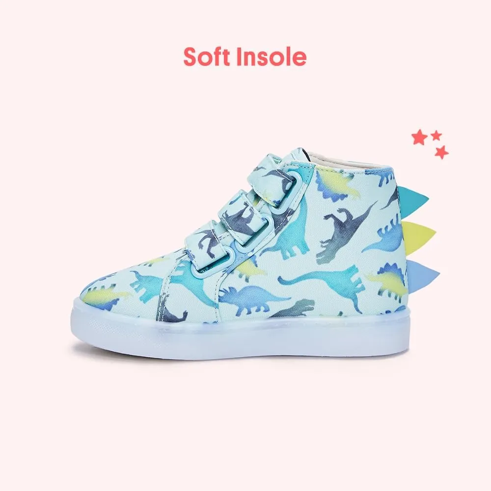 FabKids Kids Boys Girls Sneakers High Top Lace Up Shoes for Toddler Little Kid Big Kid