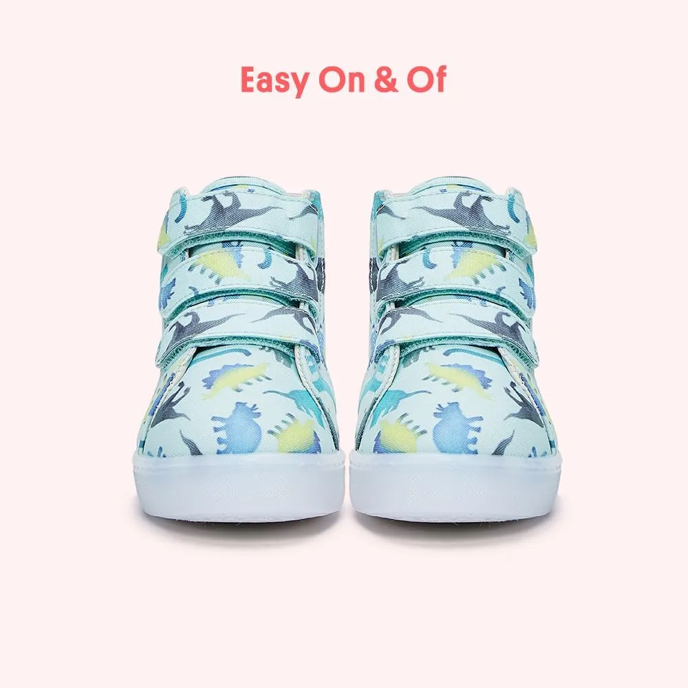 FabKids Kids Boys Girls Sneakers High Top Lace Up Shoes for Toddler Little Kid Big Kid