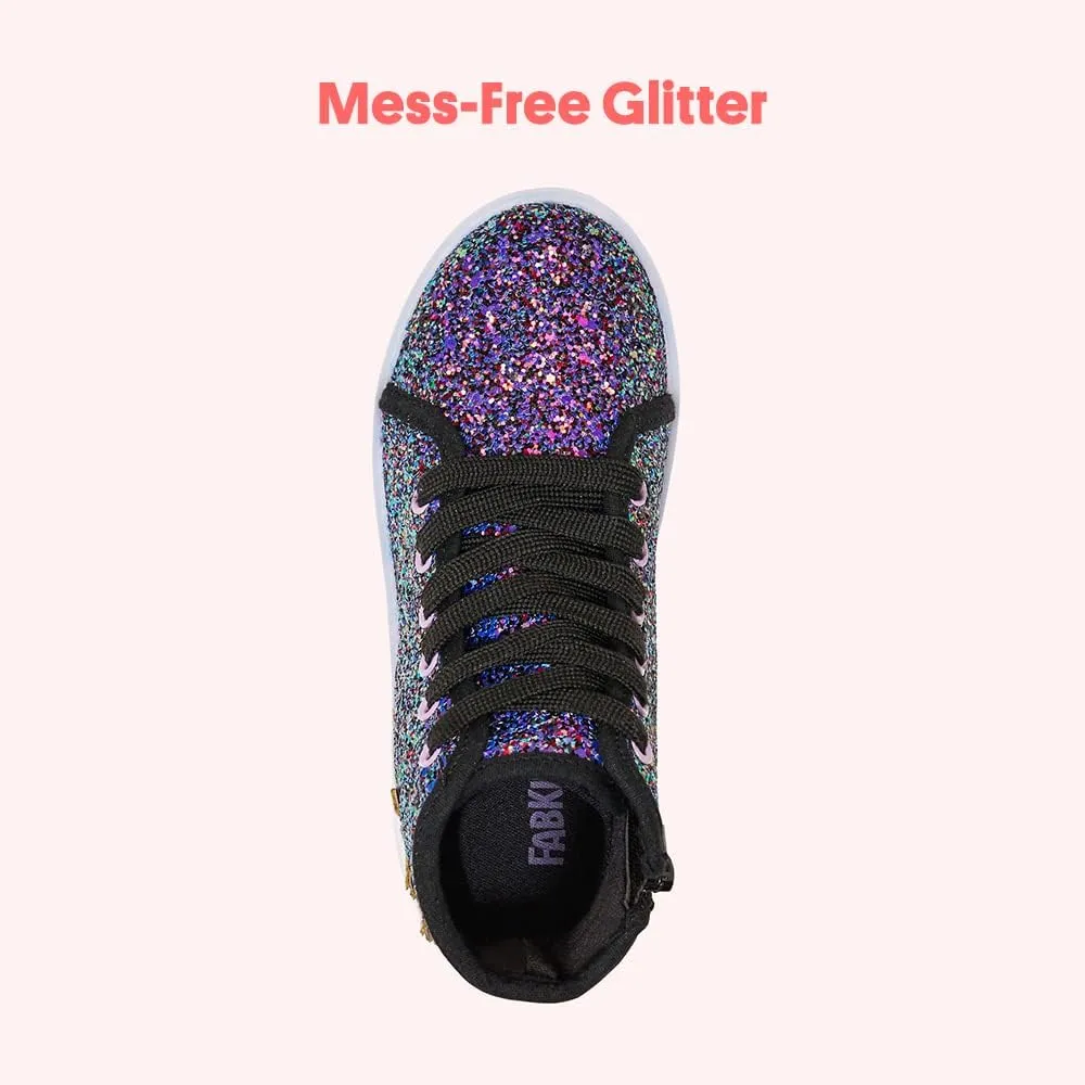 FabKids Kids Boys Girls Sneakers High Top Lace Up Shoes for Toddler Little Kid Big Kid