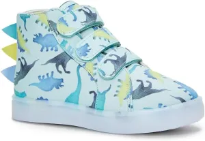 FabKids Kids Boys Girls Sneakers High Top Lace Up Shoes for Toddler Little Kid Big Kid
