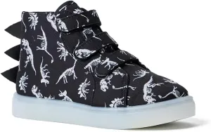 FabKids Kids Boys Girls Sneakers High Top Lace Up Shoes for Toddler Little Kid Big Kid