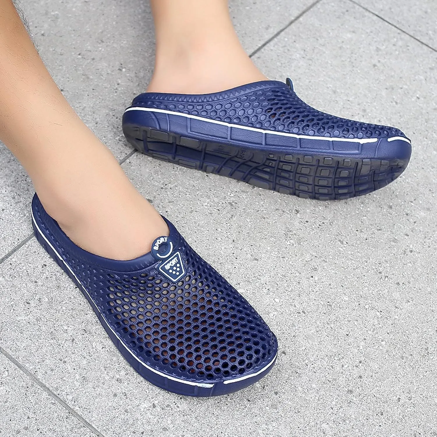 FLIOZY Women's Garden Clogs Shoes Men's Beach Water Shoes Slippers Sandals Breathable Casual Lightweight Outdoor Walking Shoes Unisex