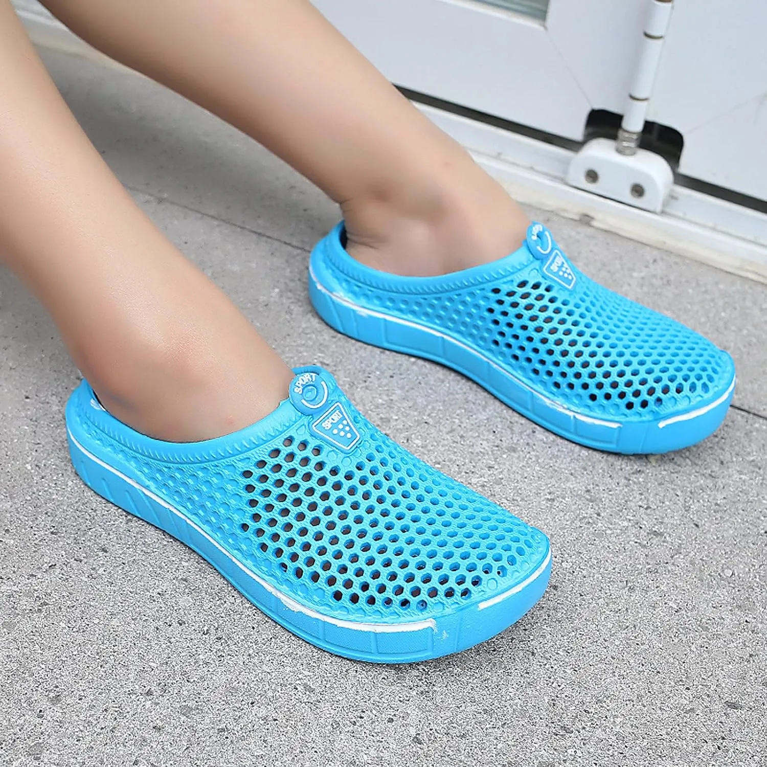 FLIOZY Women's Garden Clogs Shoes Men's Beach Water Shoes Slippers Sandals Breathable Casual Lightweight Outdoor Walking Shoes Unisex