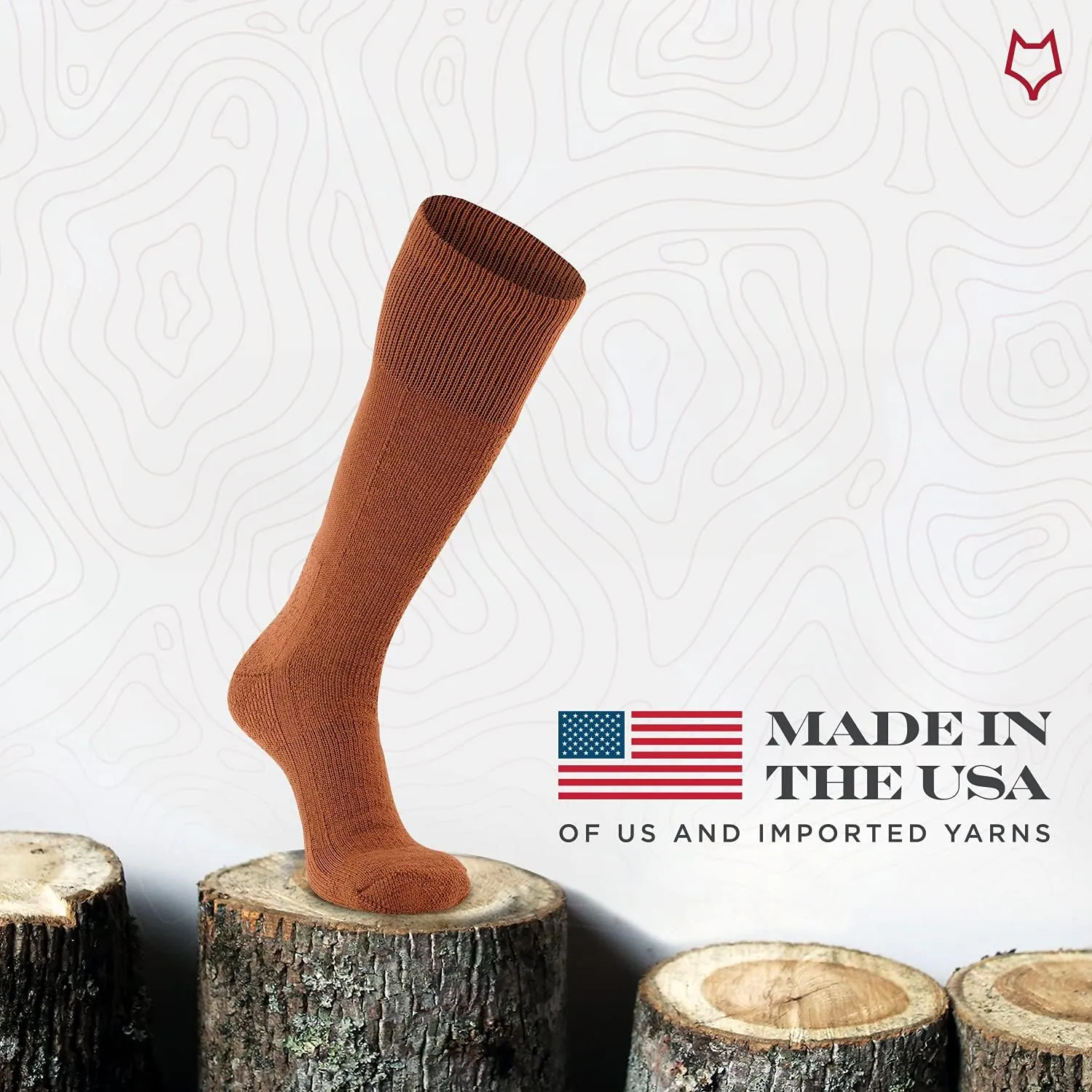 Fox River Military Cold Weather Sock, Heavyweight for Boots and Field, Mid-Calf, Thermalined Construction for Warmth
