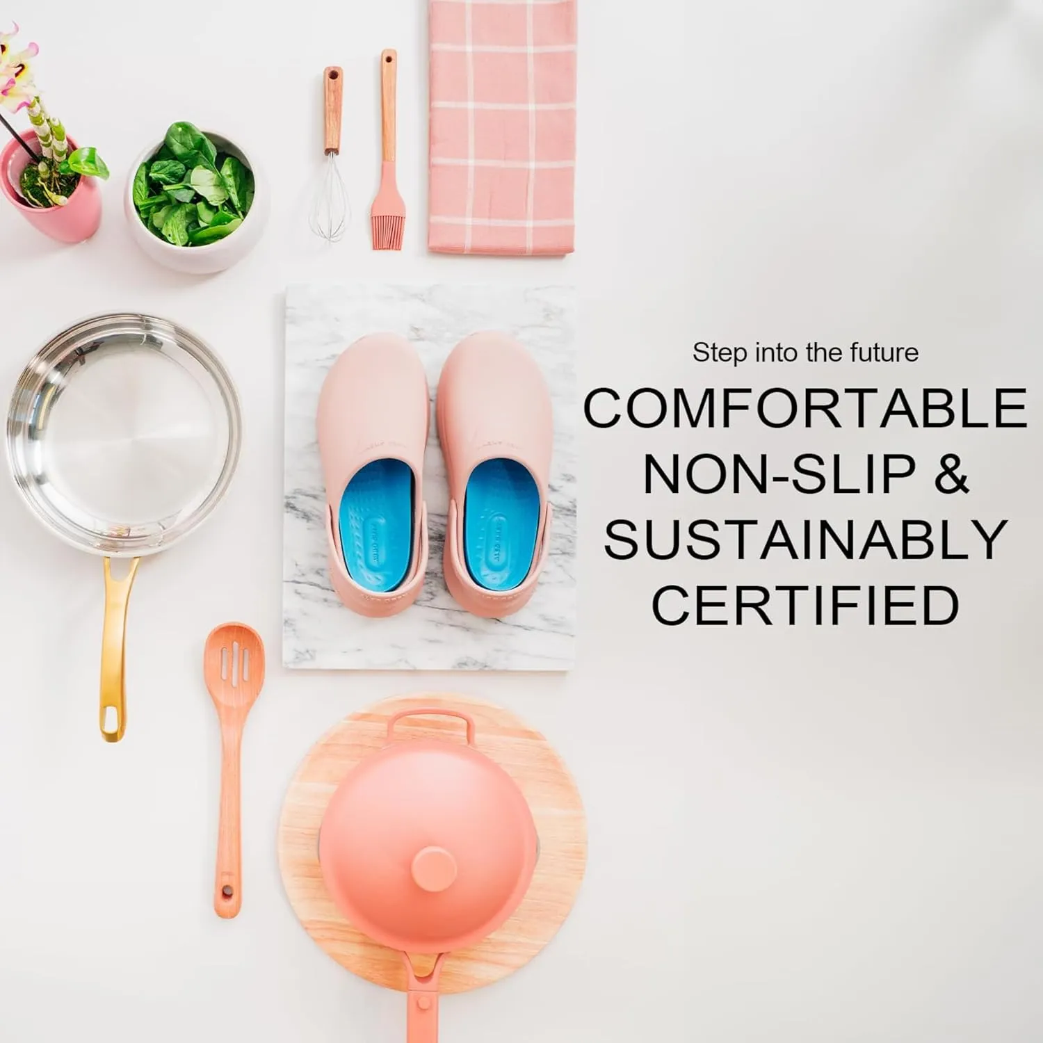 Frontline Pro 3 Slip-On Clogs - Arch Support, Non Slip Footwear, Lightweight Slides, Medical Nursing Shoes, Work Mules, Slippers, Adult Unisex Sizing