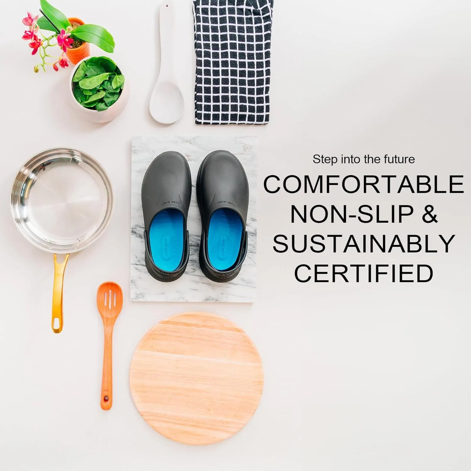 Frontline Pro 3 Slip-On Clogs - Arch Support, Non Slip Footwear, Lightweight Slides, Medical Nursing Shoes, Work Mules, Slippers, Adult Unisex Sizing