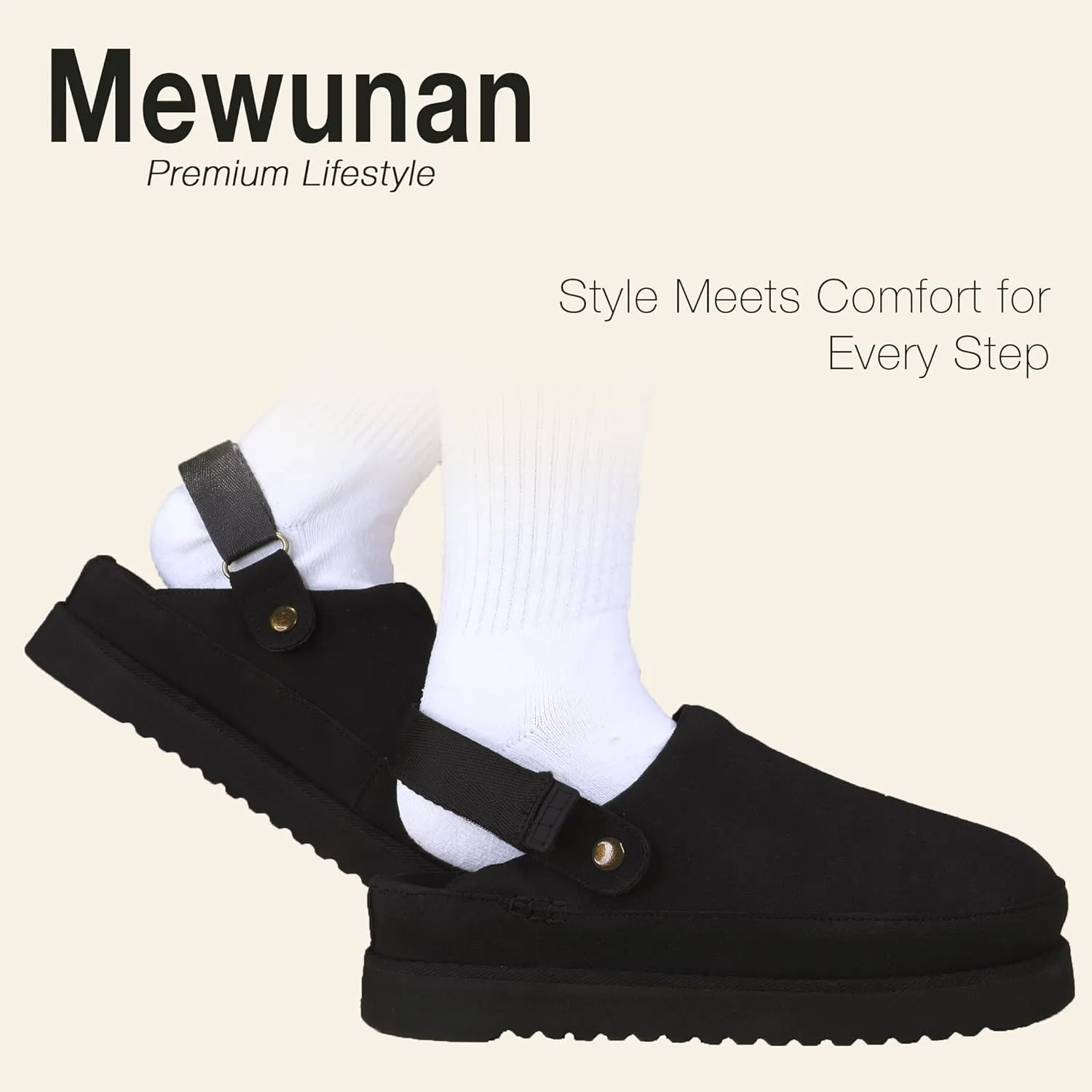 Genuine Suede Clogs for Women-Narrow Memory Foam Platform Clogs Lightweight Womens Clog & Mules Gold Star Clog Sandals Potato Shoes 2025