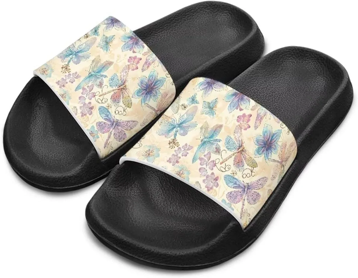 GOSTONG Boys Girls Summer Sandals Non-Slip Water Kids Shower Shoes for Beach Pool & Outdoor Quick-Dry Lightweight House Slippers Thick Sole