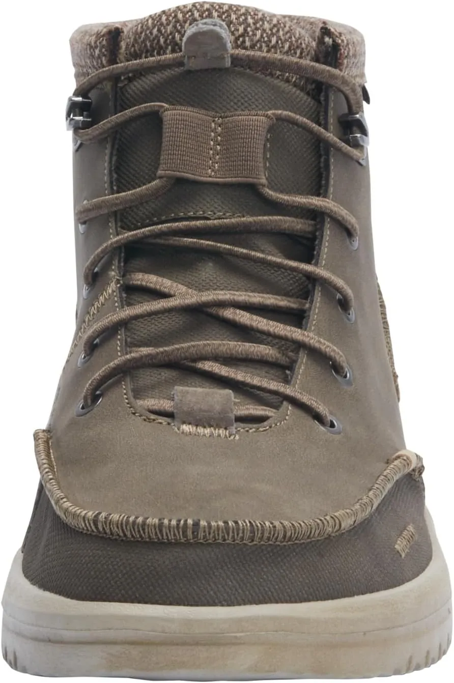 Hey Dude Men's Bradley Boot Mossy Oak Country DNA Camo | Men's Shoes | Men's Slip On Boots | Comfortable & Light-Weight