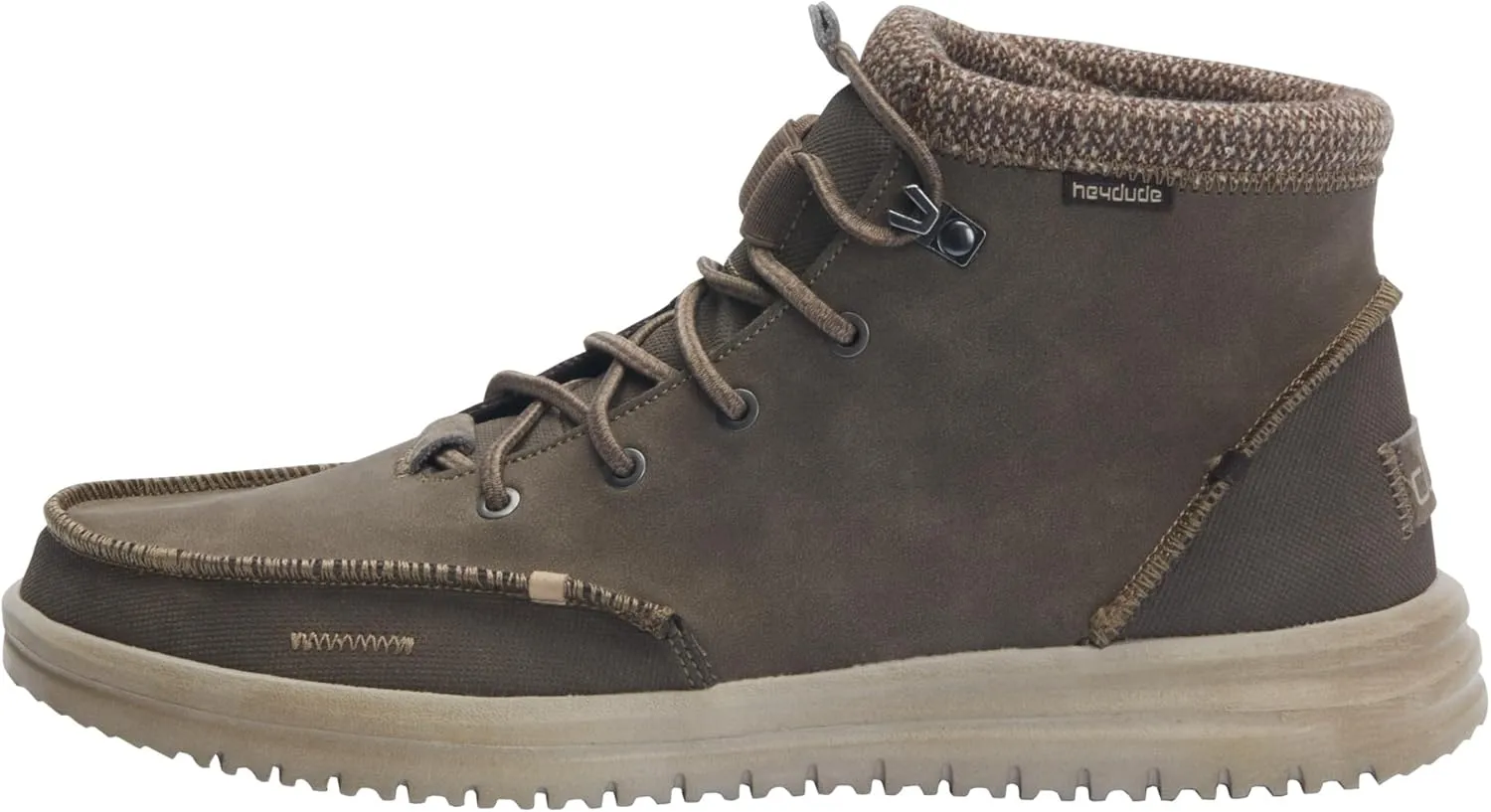 Hey Dude Men's Bradley Boot Mossy Oak Country DNA Camo | Men's Shoes | Men's Slip On Boots | Comfortable & Light-Weight