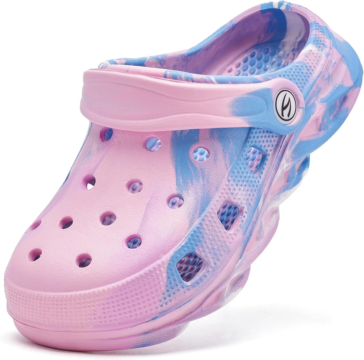 HOBIBEAR Boys and Girls Classic Graphic Garden Clogs Slip on Sandals Water Shoes(Toddler/Little Kids/Big Kids)
