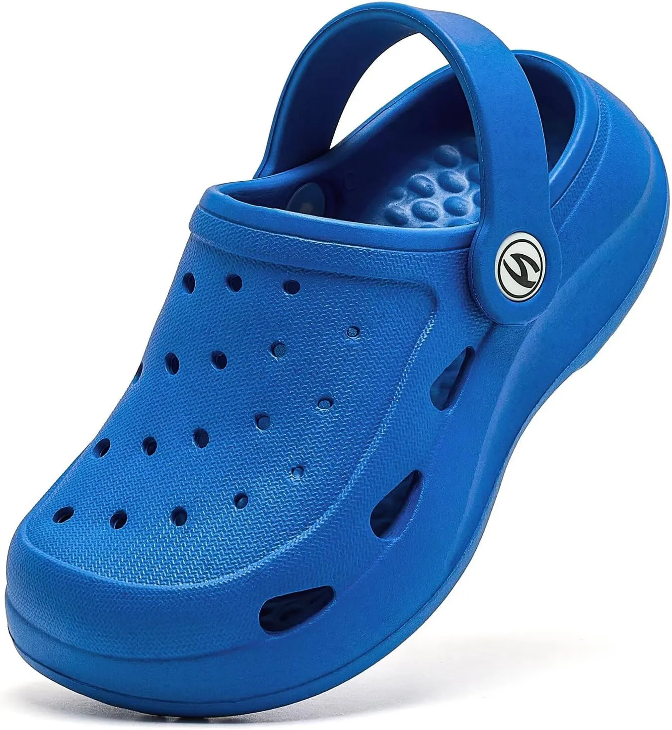 HOBIBEAR Boys and Girls Garden Clogs Slip on Children Sandals Water Shoes for Indoor Outdoor (Toddler/Little Kids)