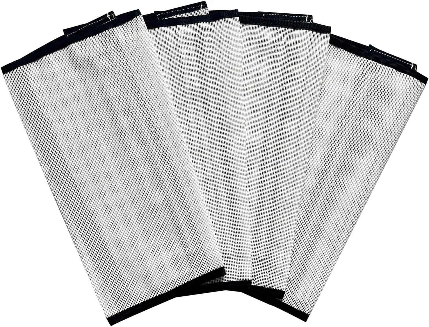 Horse Fly Boots, Leggings for Horses Set of 4, Breathable Mesh Horse Leggins Reduce Stomping & Foot Fatique Pet Supplies (4 Pack/White)