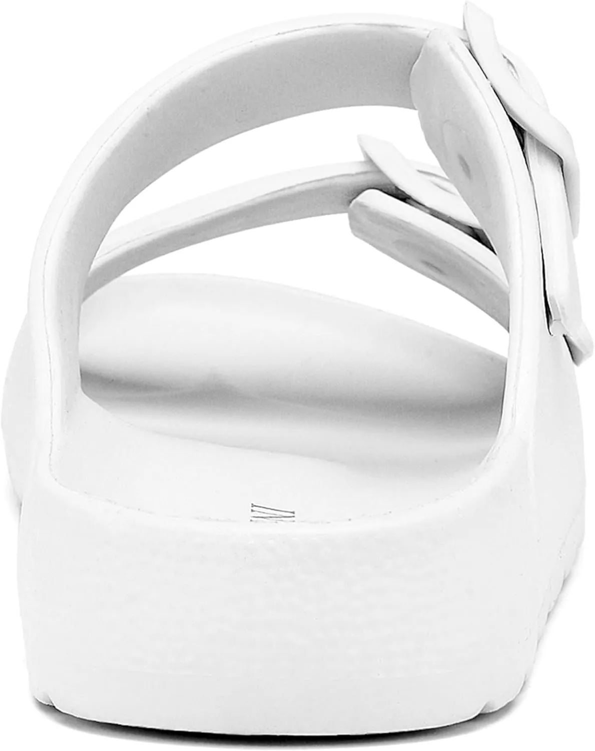 INMINPIN Boys Girls Double Buckle Slide Sandals Comfort Beach Pool Shower Slippers Adjustable Indoor Outdoor Little Kid/Big Kid
