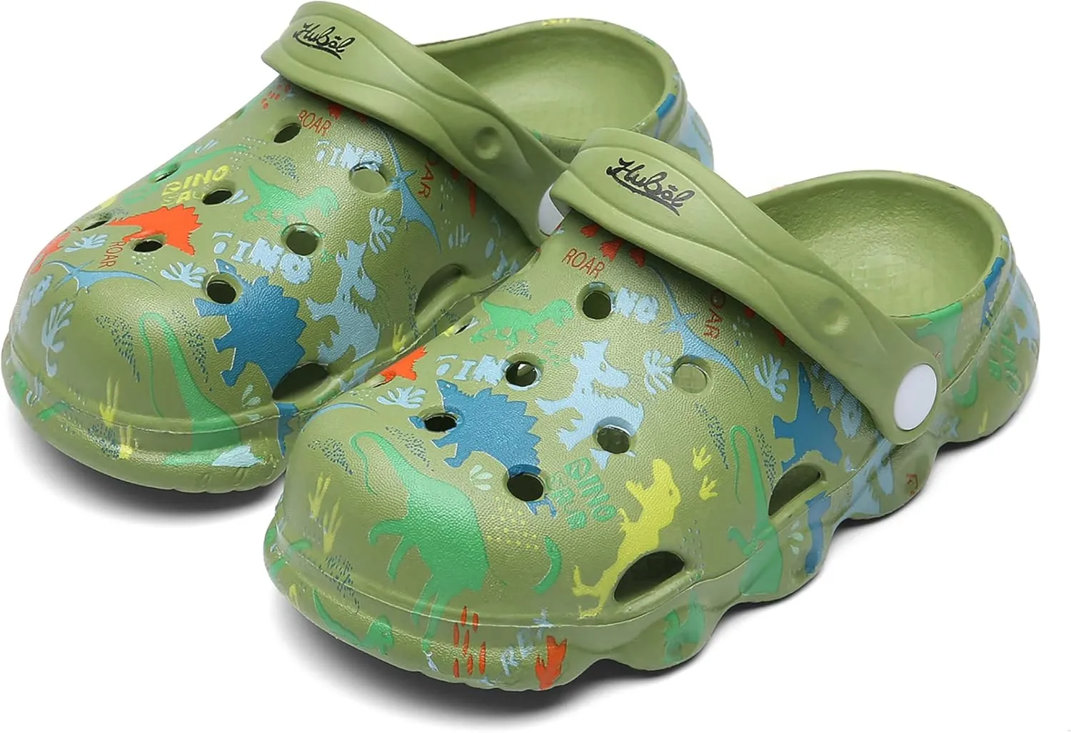 INMINPIN Kids Cute Clogs Cartoon Garden Shoes Boys Girls Slides Slippers Indoor Outdoor Children Water Shower Beach Pool Sandals