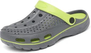 INMINPIN Mens Womens Arch Support Clogs Garden Shoes Cushion Beach Sandals Slippers with Removable Insoles