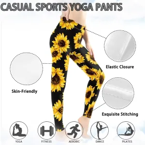 Irisjudy Women Leggings Full Length Casual Soft Skinny, Stretchy Workout Tights Long Pants Plus Size for Gym Women's Sports