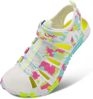 JIASUQI Athletic Hiking Water Shoes Barefoot Aqua Swim Sports Sandals Walking Shoes for Women Men