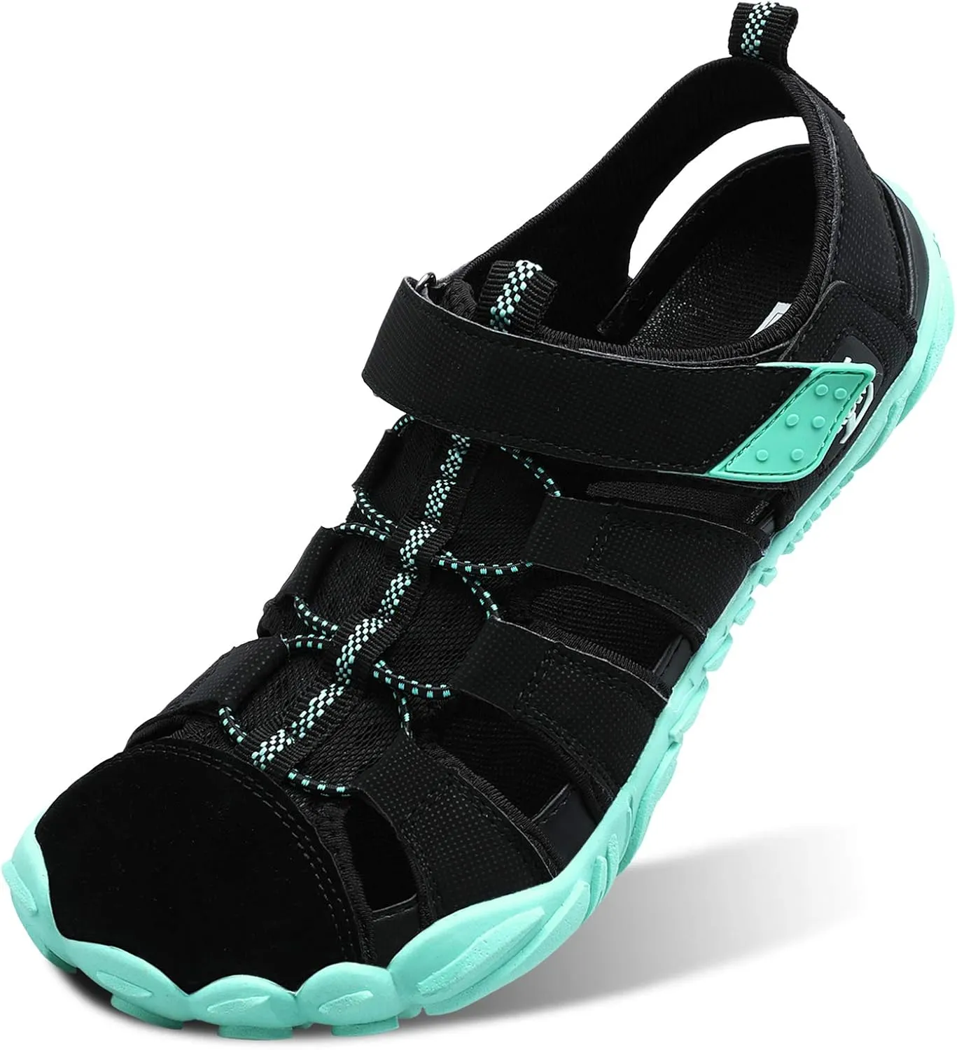 JIASUQI Athletic Hiking Water Shoes Barefoot Aqua Swim Sports Sandals Walking Shoes for Women Men