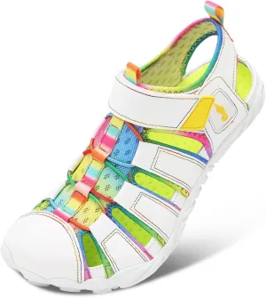 JIASUQI Athletic Hiking Water Shoes Barefoot Aqua Swim Sports Sandals Walking Shoes for Women Men