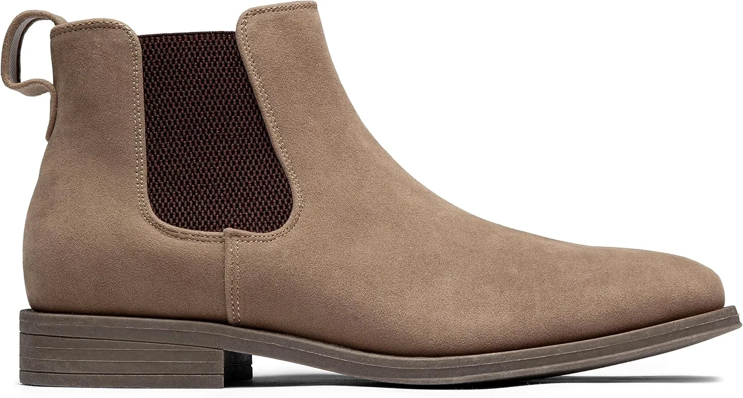 Jousen Men's Chelsea Boots Suede Casual