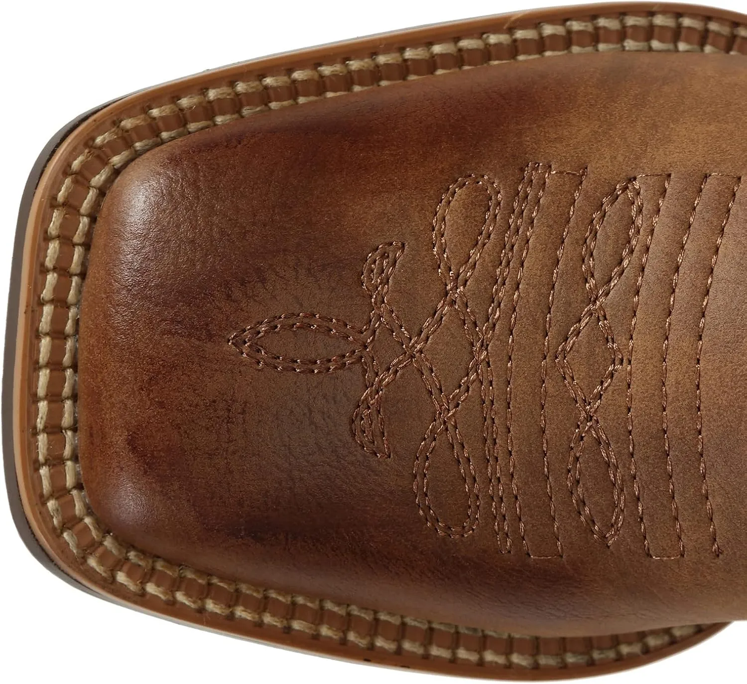 J's.o.l.e Western Wide Calf Cowboy Boots Women Wide Width Square Toe Cowgirl Boots Embroidered Riding Black Brown Boot