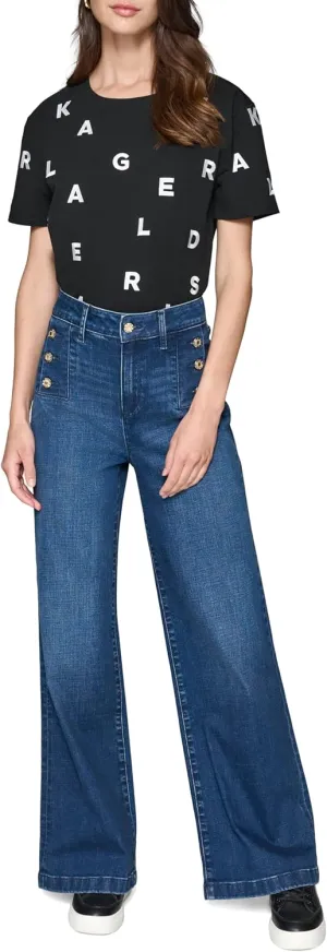 Karl Lagerfeld Paris Women's Stretchy Everyday Pants