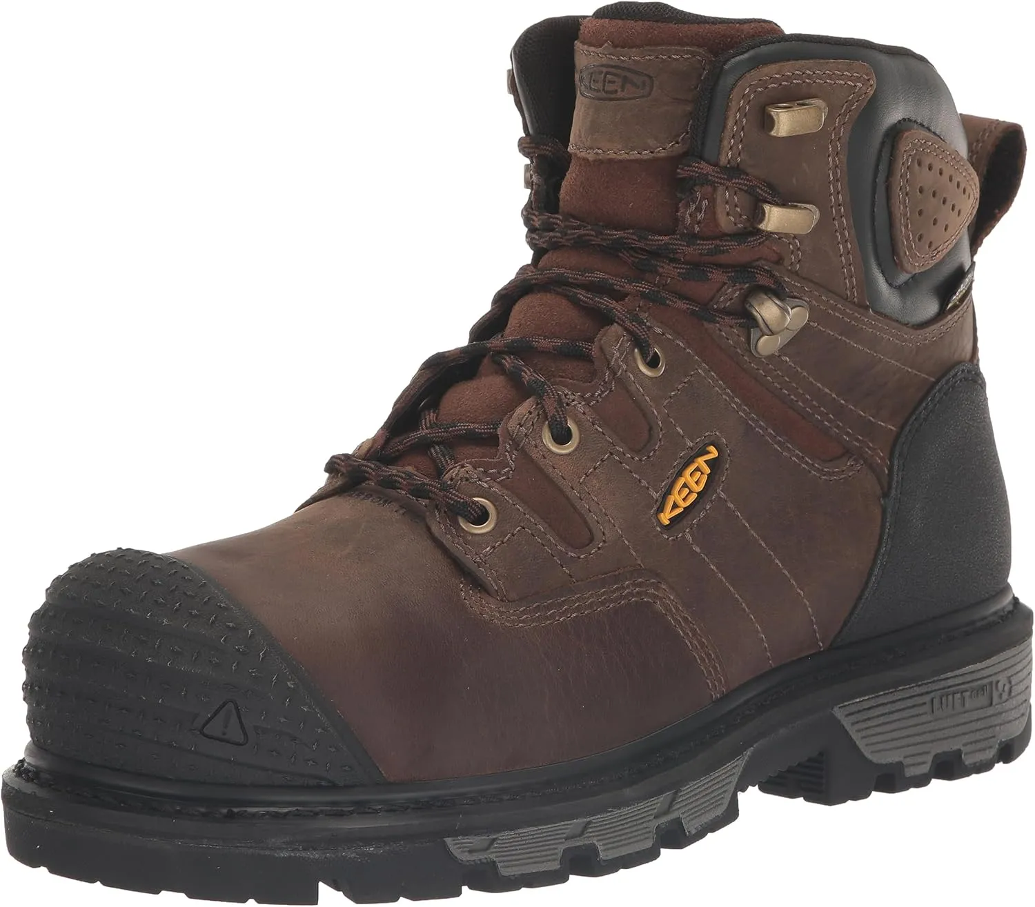 KEEN Utility Men's CSA Camden 6” Composite Toe Waterproof Heavy Duty Work Boots
