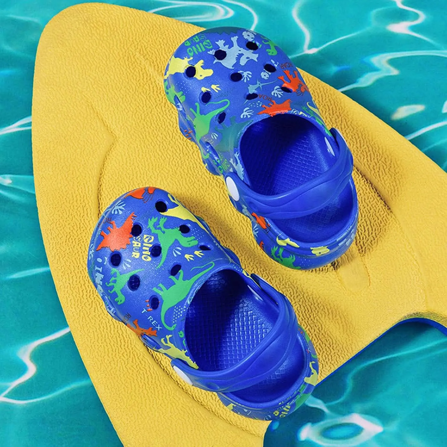 Kid Garden Clogs Slip On Shoes Boys Girls Sandals Cute Cartoon Water Shower Slippers