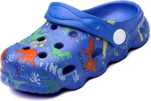 Kid Garden Clogs Slip On Shoes Boys Girls Sandals Cute Cartoon Water Shower Slippers