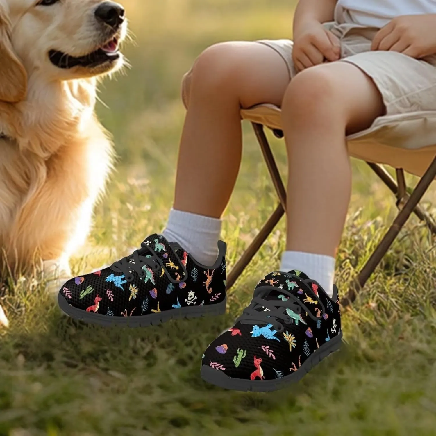 Kids Sneakers for Boys Girls Lightweight Mesh Sport Shoes Breathable Comfortable Running Tennis Athletic Shoes
