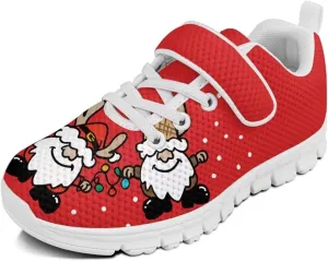 Kids Sneakers Lightweight Breathable Boys Girls Tennis Shoes for Running Athletic Walking Sports Slip On Shoes