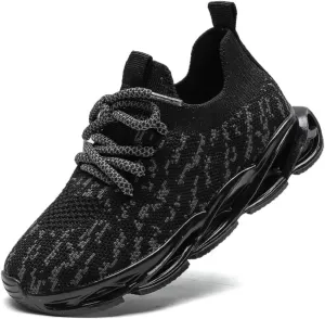 kkdom Toddler Boys Girls Shoes Lightweight Breathable Sneakers Kids Athletic Tennis Shoes for Running Walking