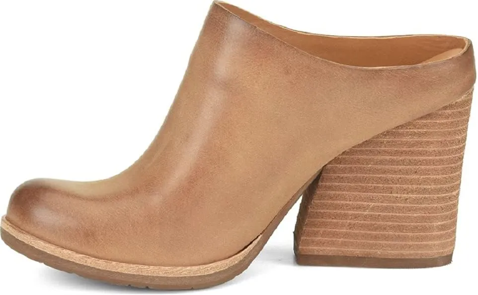 KORK-EASE Challis Heeled Mule - Contemporary Mule with Sculpted Chunky Heel