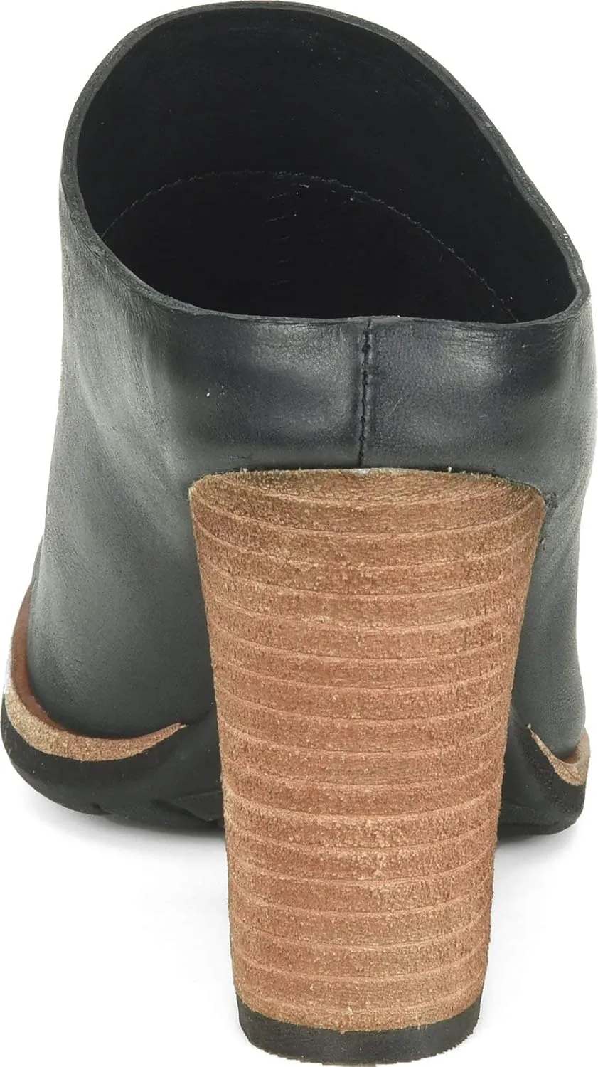 KORK-EASE Challis Heeled Mule - Contemporary Mule with Sculpted Chunky Heel