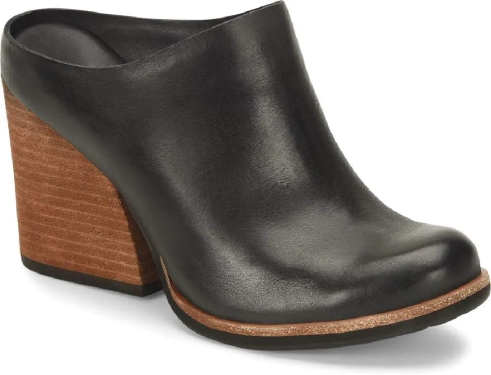 KORK-EASE Challis Heeled Mule - Contemporary Mule with Sculpted Chunky Heel