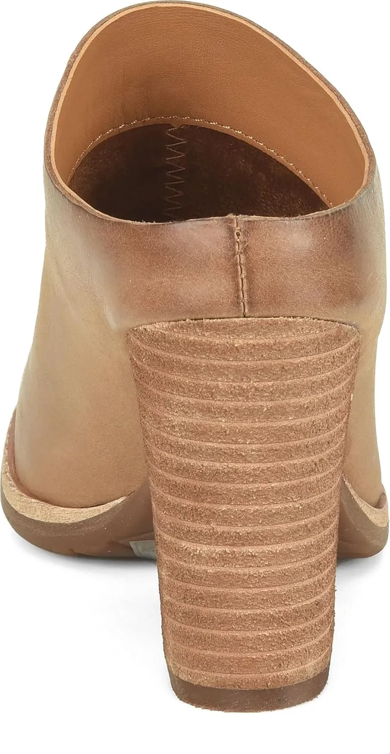 KORK-EASE Challis Heeled Mule - Contemporary Mule with Sculpted Chunky Heel