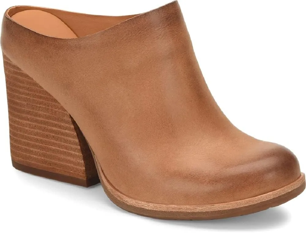 KORK-EASE Challis Heeled Mule - Contemporary Mule with Sculpted Chunky Heel