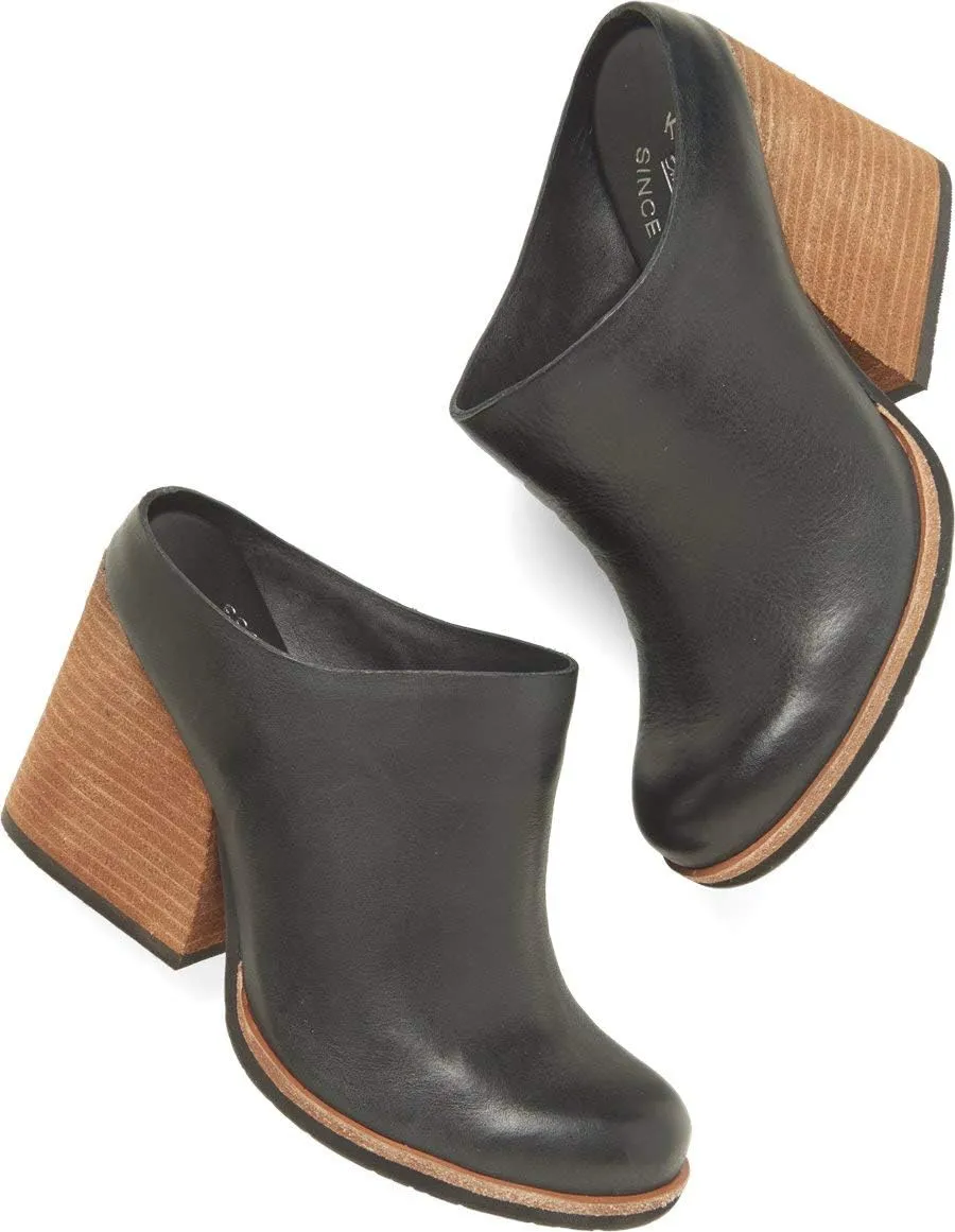 KORK-EASE Challis Heeled Mule - Contemporary Mule with Sculpted Chunky Heel