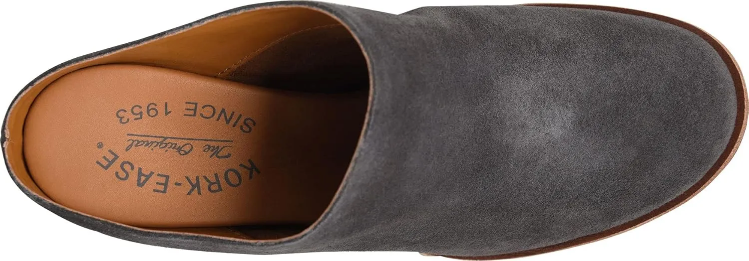 KORK-EASE Challis Heeled Mule - Contemporary Mule with Sculpted Chunky Heel