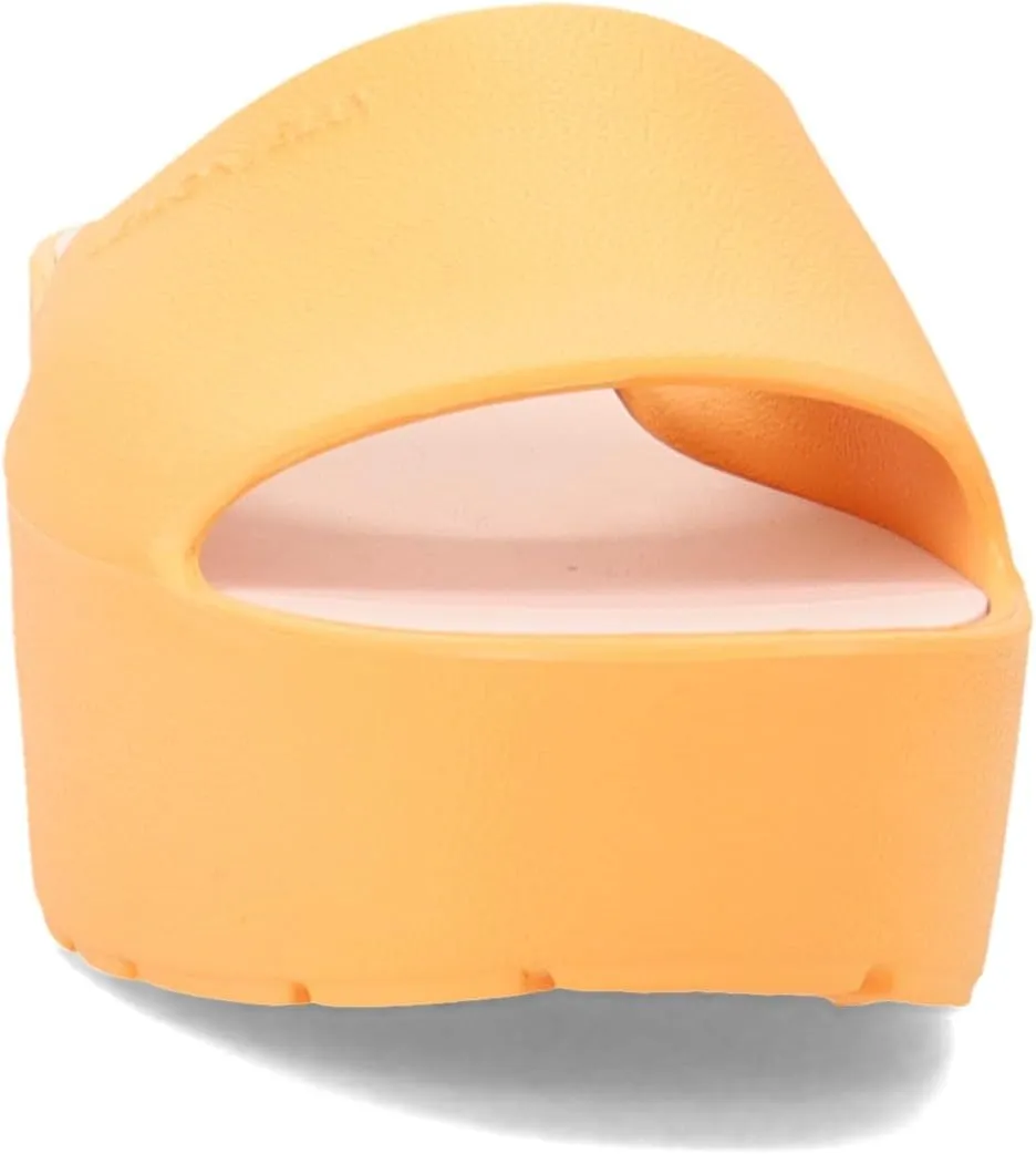 Lemon Jelly Women's Sunny Platform Sandals - Cute Water-Friendly Comfort Wedges for the Beach or Casual Wear - Super Lightweight Slip-On Flip Flops for Ladies