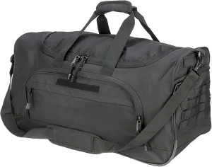 Lightning X Value Police Duffel Gear Bag w/Shoulder Strap, MOLLE Side Compartment & Reverse Zipper