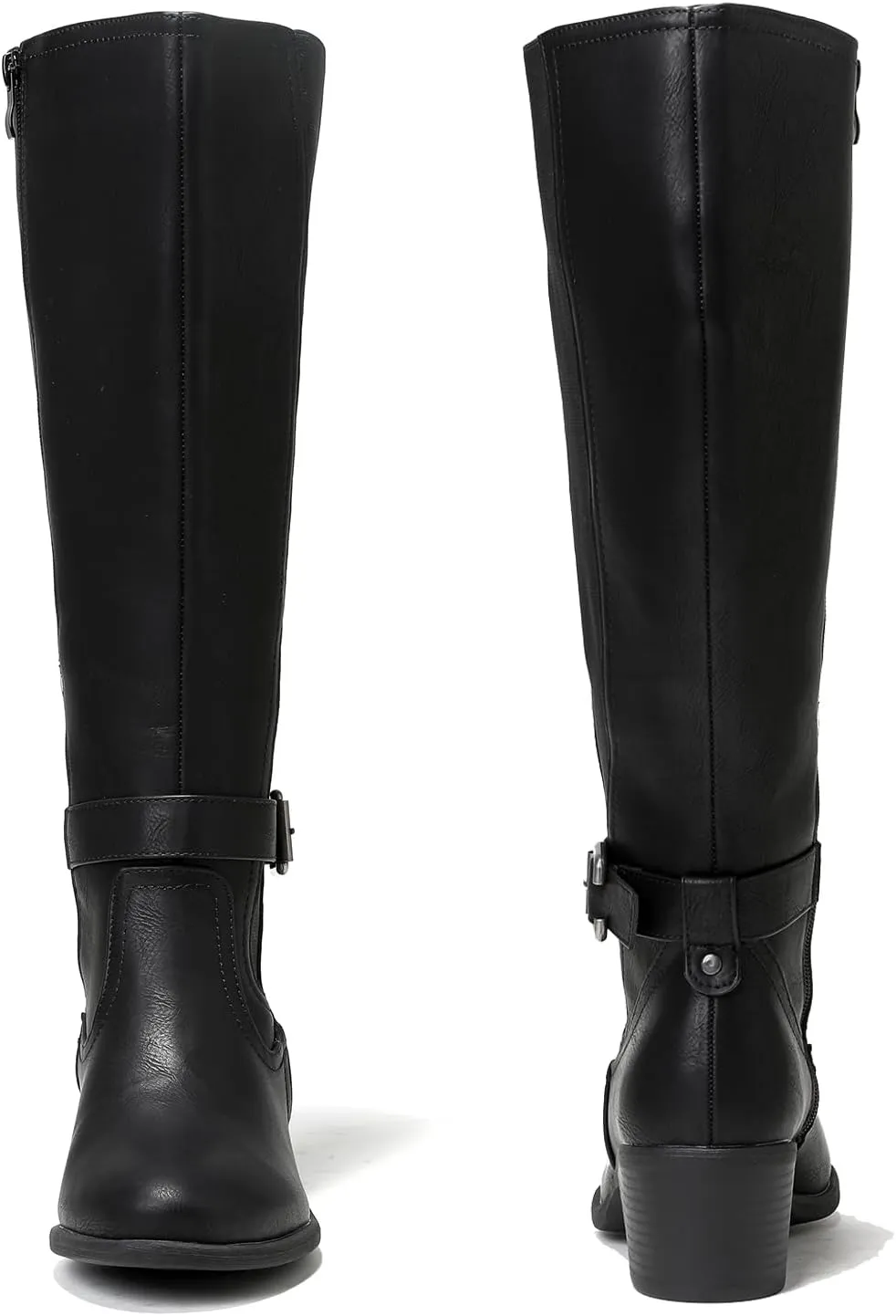 Luoika Women's Extra Wide Calf Knee High Boots, Wide Width Winter Tall Boots.