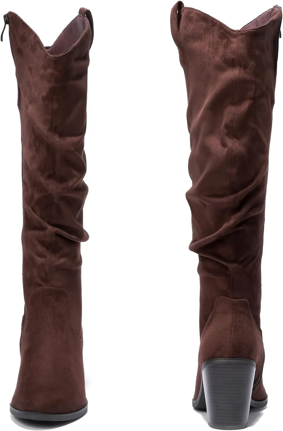 Luoika Women's Extra Wide Calf Knee High Boots, Wide Width Winter Tall Boots.