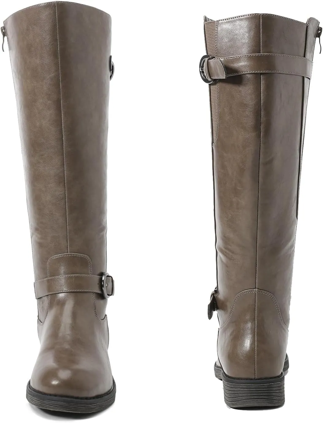 Luoika Women's Extra Wide Calf Knee High Boots, Wide Width Winter Tall Boots.