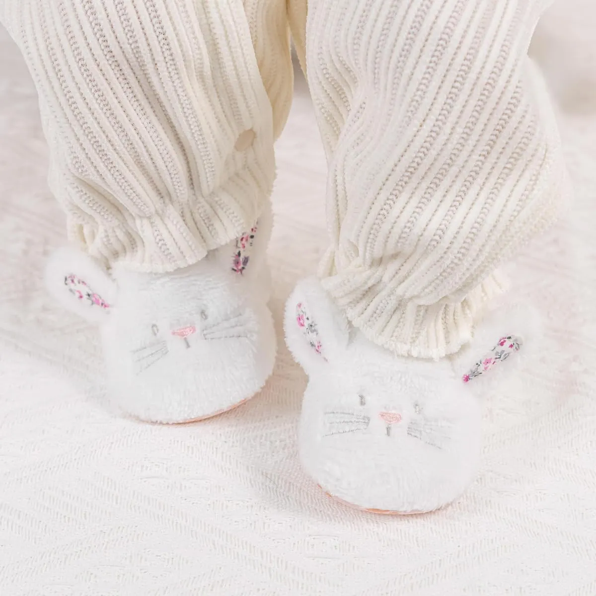 Meckior Save Beautiful Cute Cartoon Infant Unisex Baby Warm Cotton Anti-Slip Soft Sole First Walkers Shoes