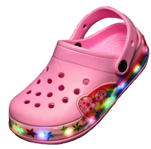 Meidiastra Kids Boys Girls Cartoon Clogs Slippers Toddler Slip On Lightweight Beach Pool Sandals