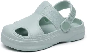 MEMON Baby Boys Girls Clogs Slippers Toddler Slip On Lightweight Sandals Shockproof Girls Summer Pool Beach Shoe