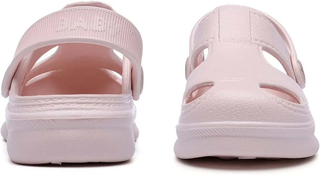 MEMON Baby Boys Girls Clogs Slippers Toddler Slip On Lightweight Sandals Shockproof Girls Summer Pool Beach Shoe