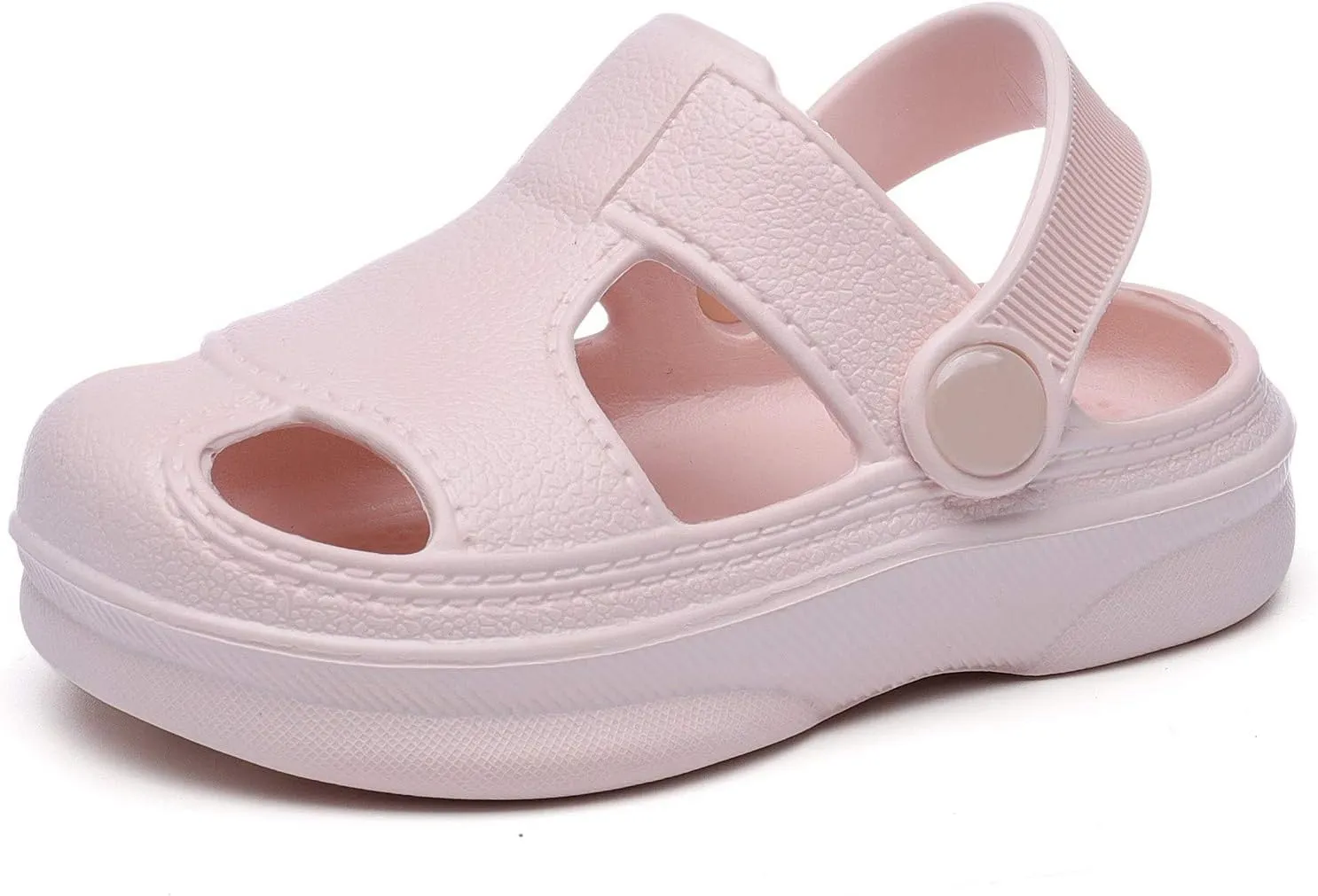 MEMON Baby Boys Girls Clogs Slippers Toddler Slip On Lightweight Sandals Shockproof Girls Summer Pool Beach Shoe